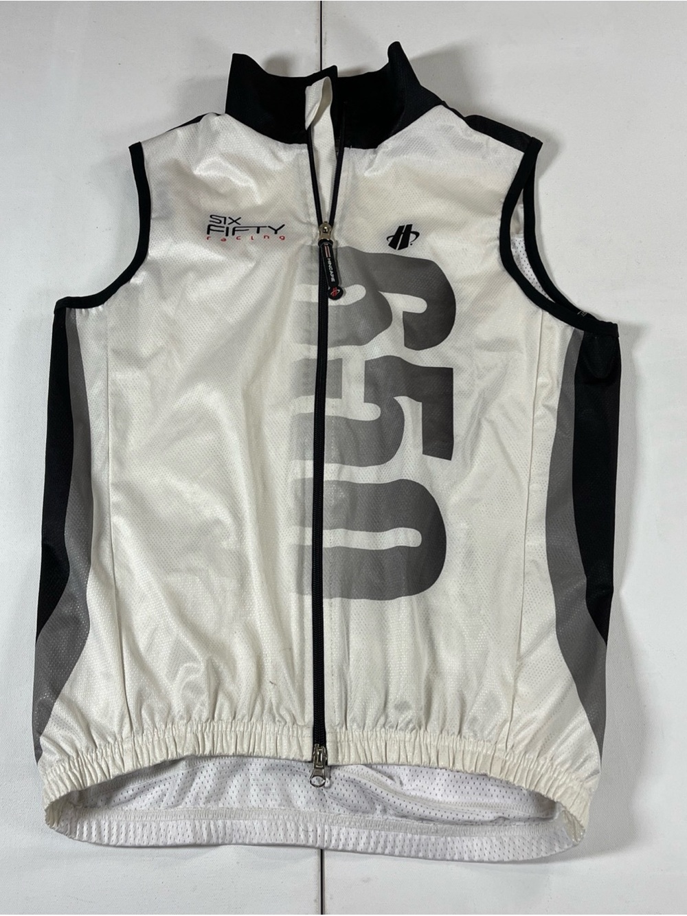 Hincapie Road Cycling Jersey Sleeveless 650 Racing Zip Up Pockets Men's M